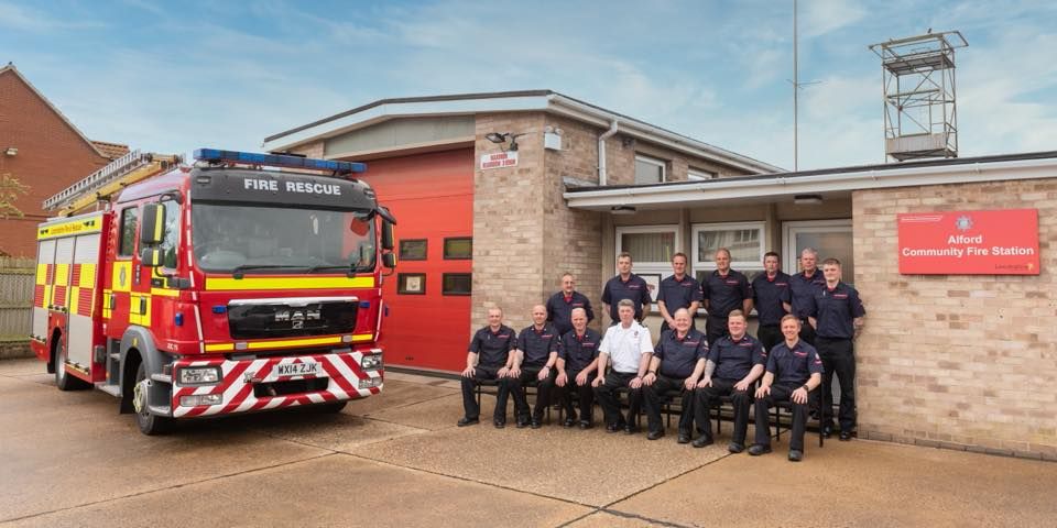 Charity car wash in aid of the firefighters charity 