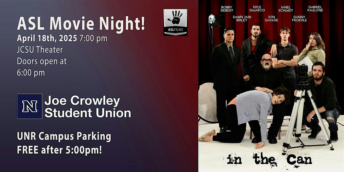 ASL Movie Night at UNR!