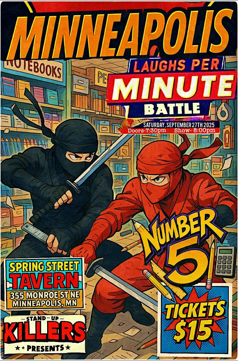 Minneapolis Laughs Per Minute Battle