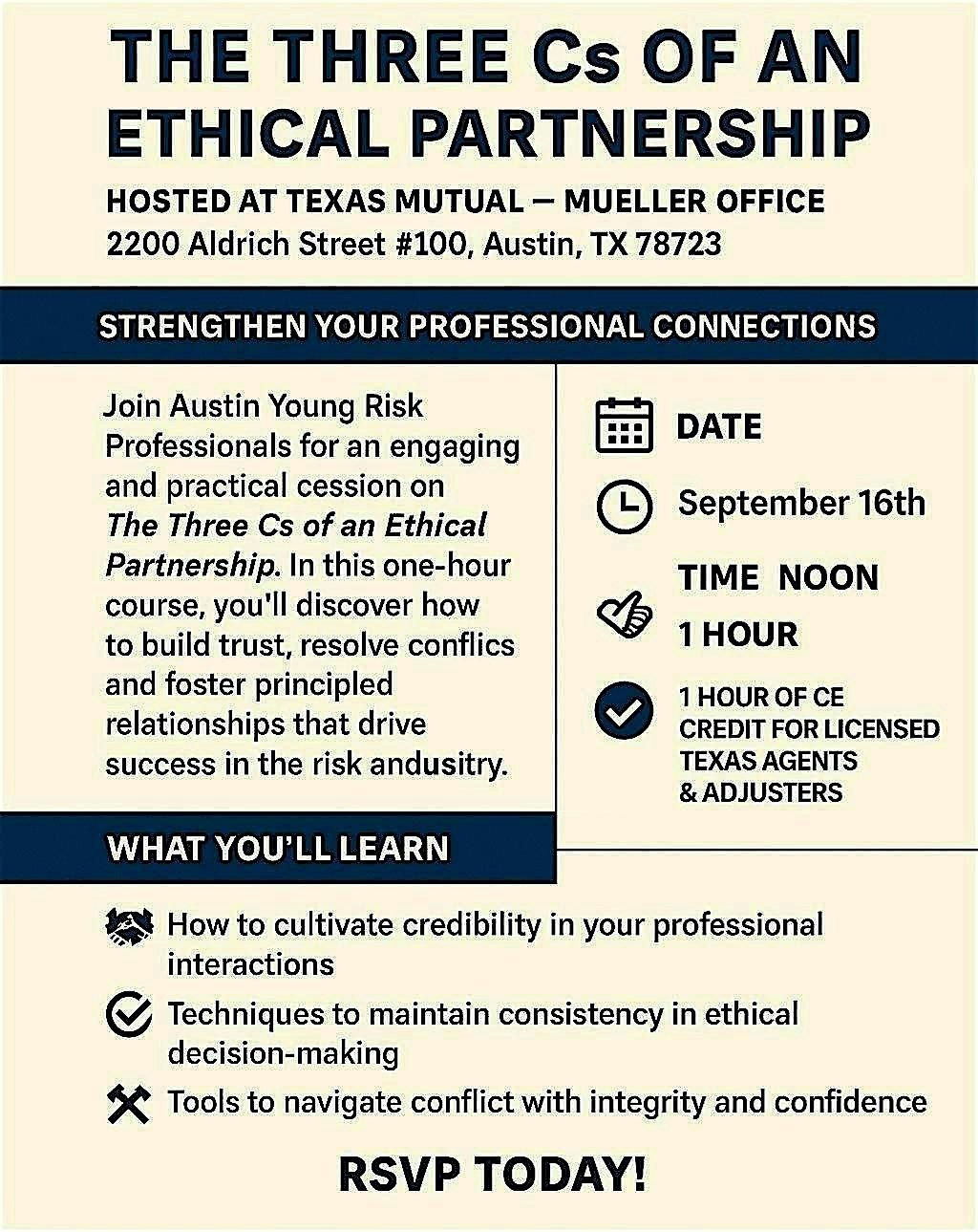 Continuing Education Course: The Three Cs of an Ethical Partnership