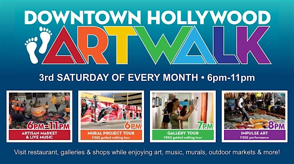 Hollywood Art Walk - Champagne Welcome and Curated Tour