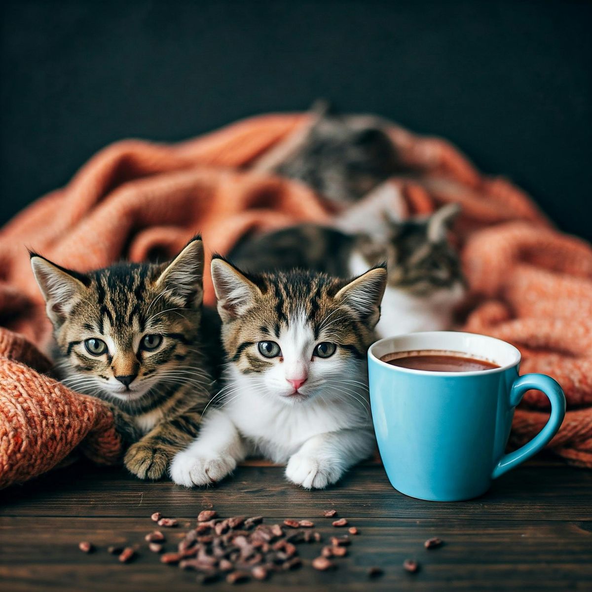 Galentine's Kittens and Cacao Event