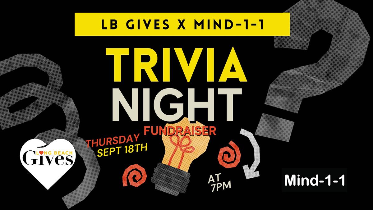Trivia Night Fundraiser for Long Beach Gives