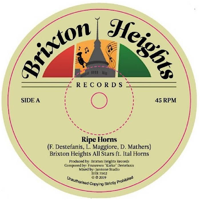 Brixton Heights presents Reggae Spin