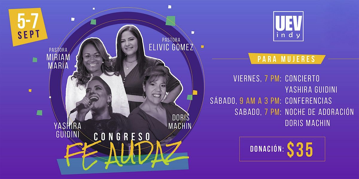 FE AUDAZ CONGRESO DE DAMAS 2025