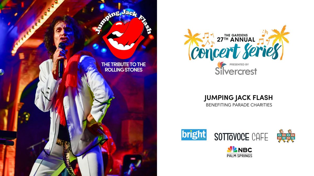 Jumping Jack Flash benefiting Parade Charities