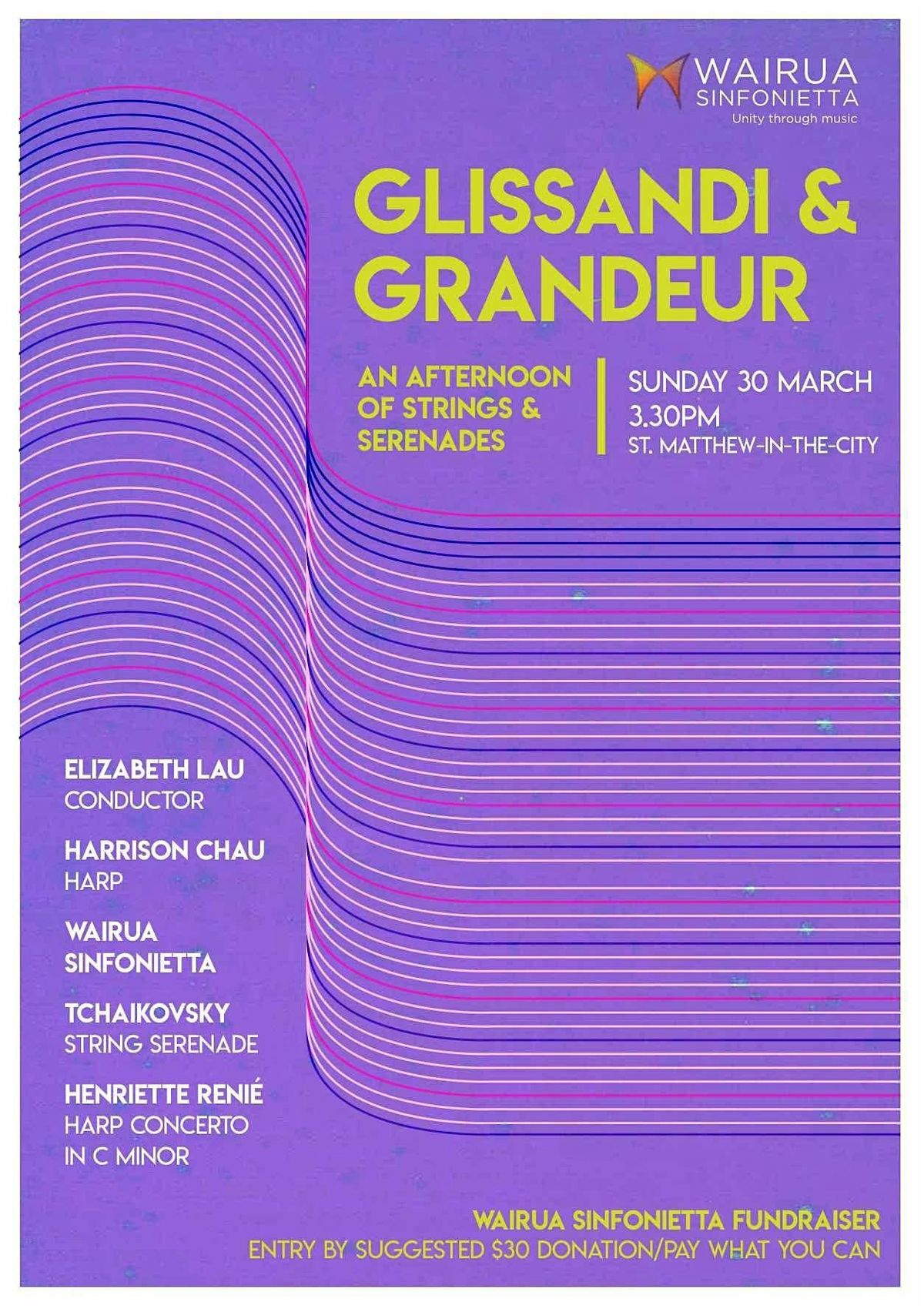 Wairua Sinfonietta presents: Glissandi & Grandeur