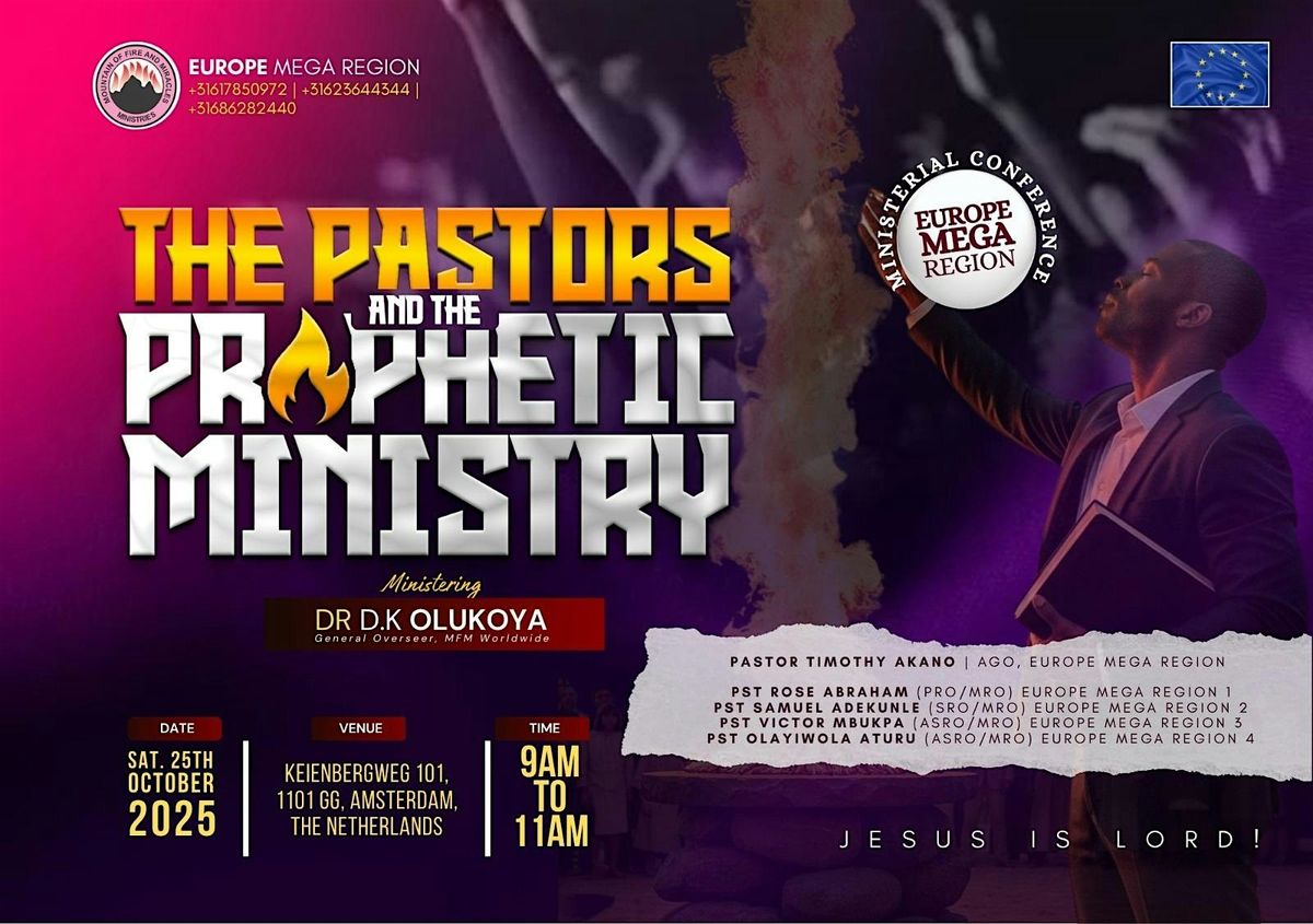 THE PASTORS AND THE PROPHETIC MINISTRY