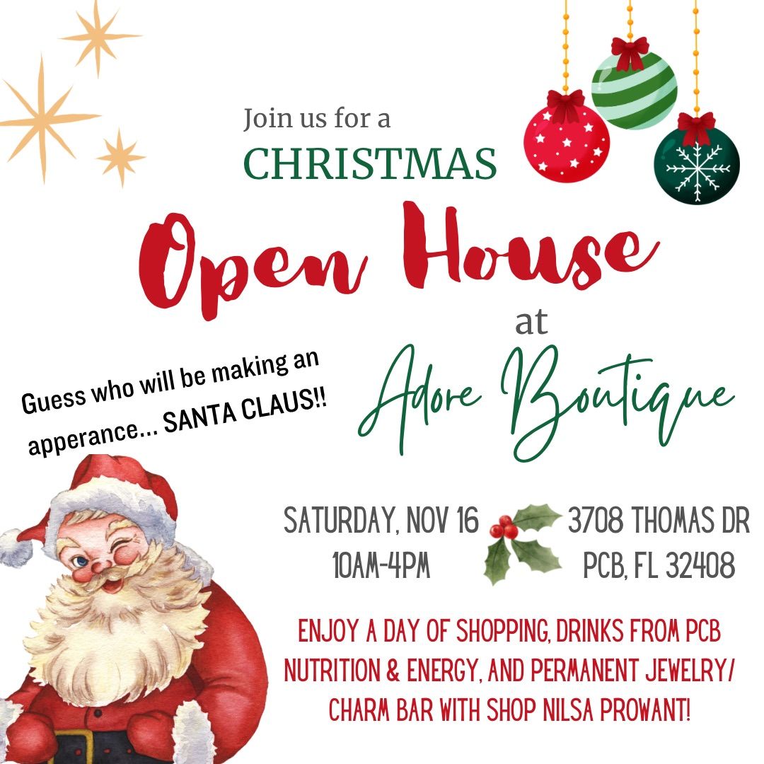 Christmas Open House 