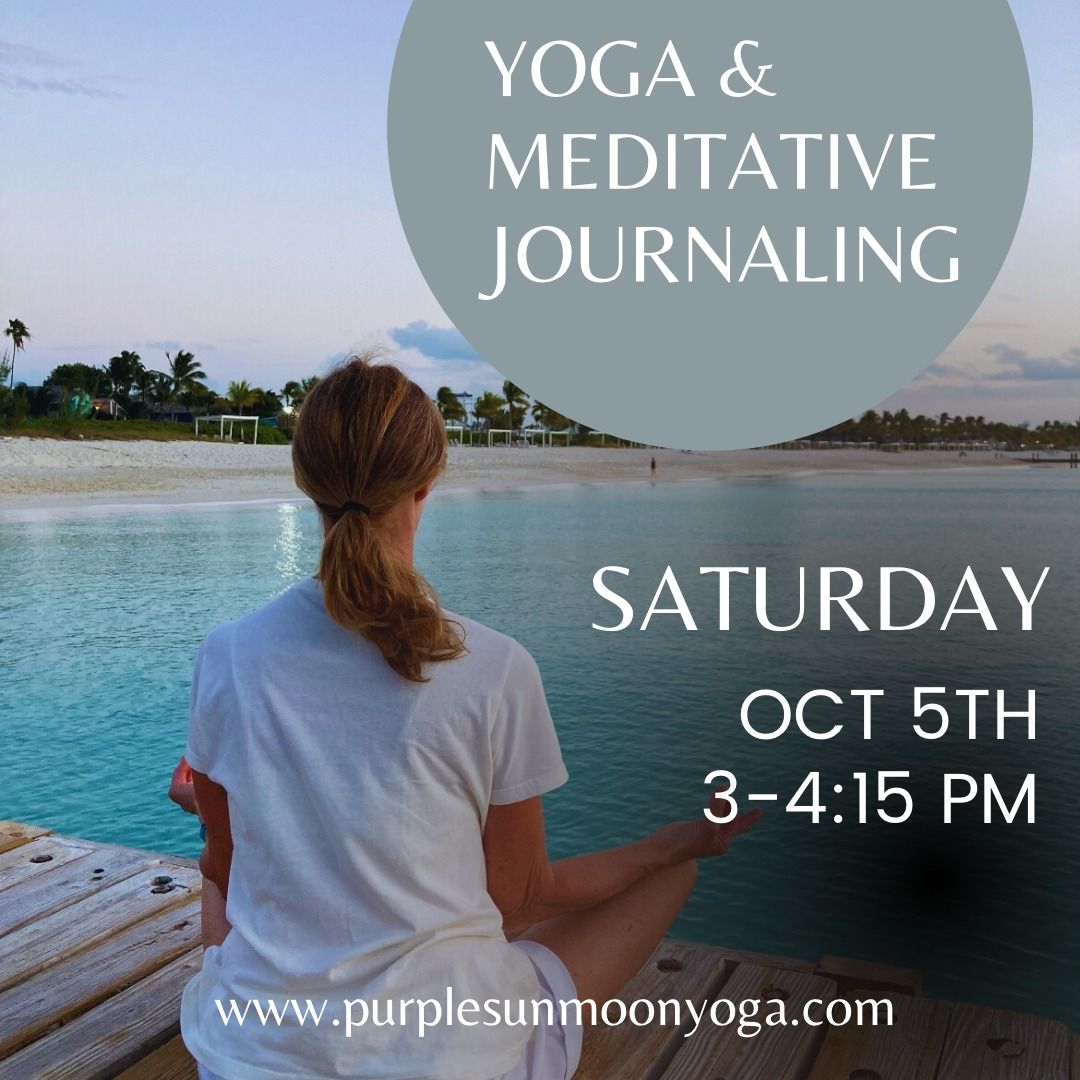 Yoga & Meditative Journaling with Ann McComb