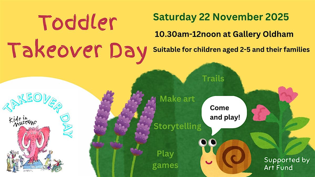 Toddler Take Over Day