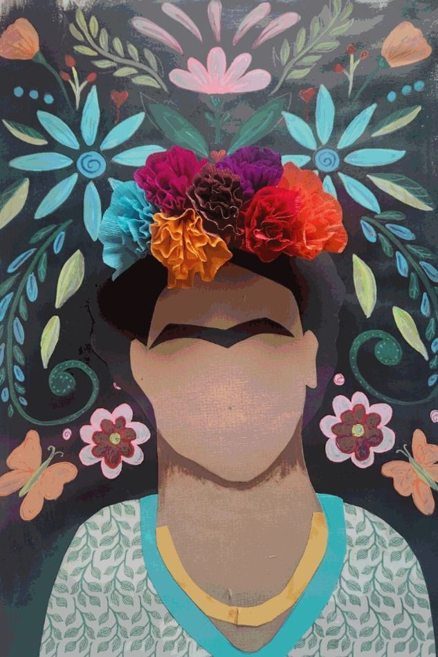 Frida Kahlo-Inspired Workshop (2 part Class)