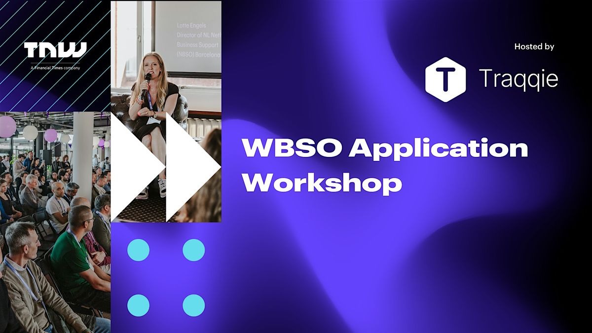 WBSO Application Workshop