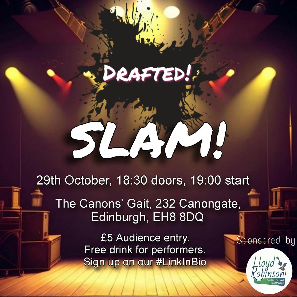 Drafted! Poetry Slam