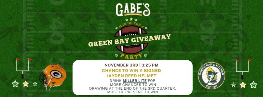 Green Bay Giveaway