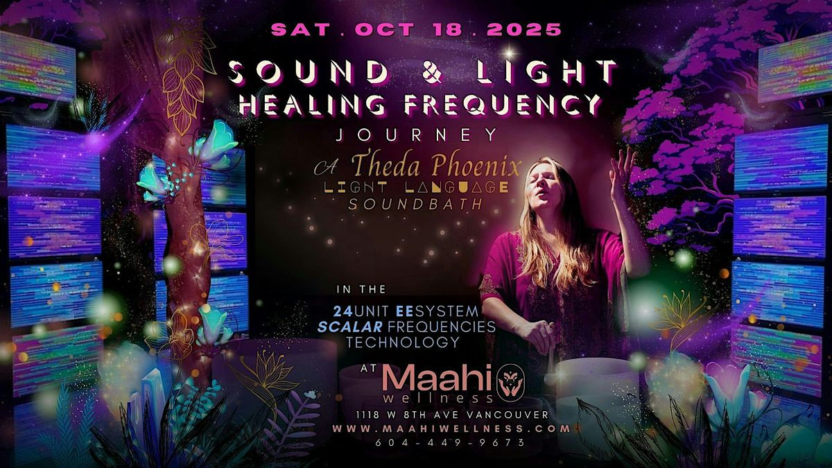 Theda Phoenix  Soundbath, Light language  + Healing Scalar Frequencies