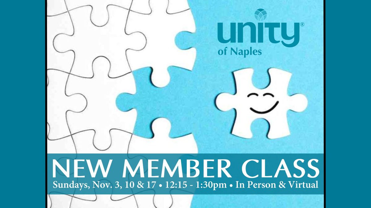 Unity of Naples New Member Class | In Person & Virtual