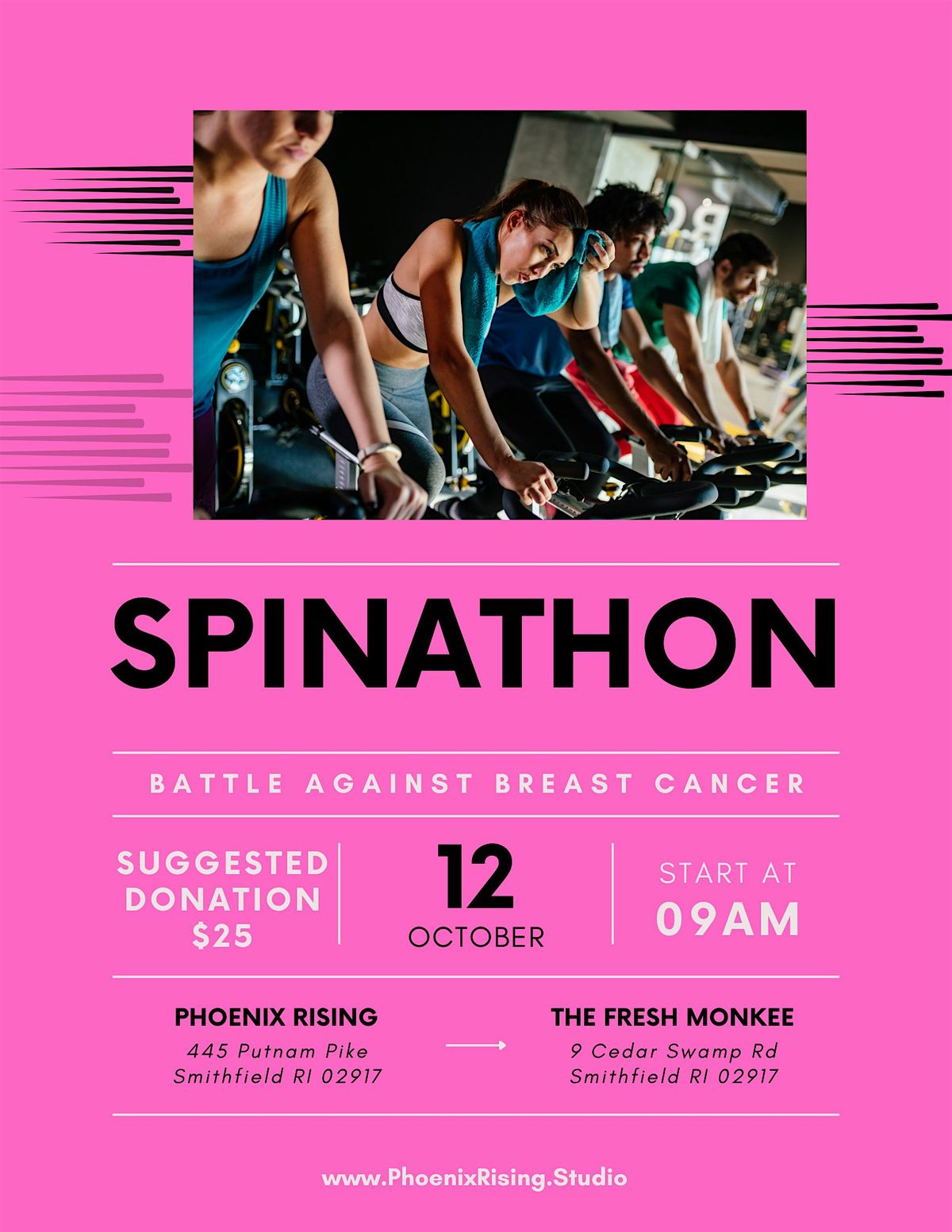 Spinathon for Breast Cancer
