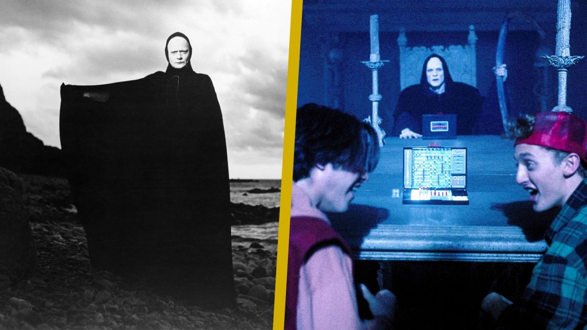 Cemetery Cinema: The Seventh Seal and Bill & Ted's Bogus Journey