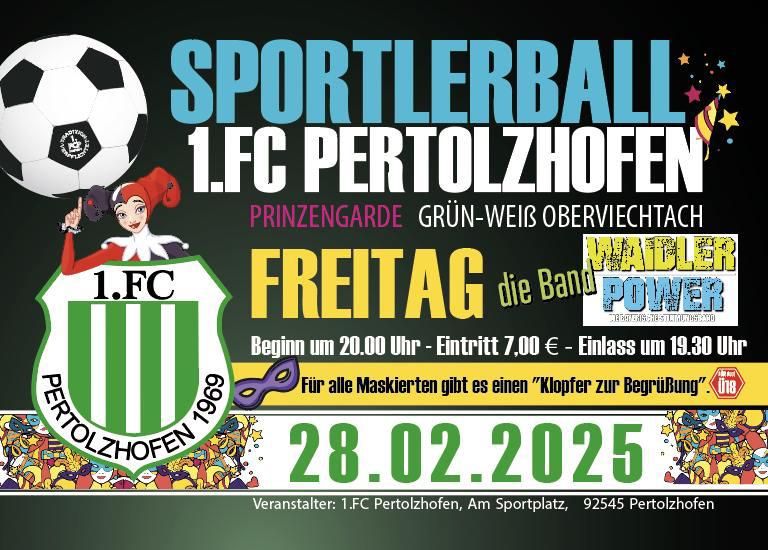 Sportlerball 1. FC Pertolzhofen