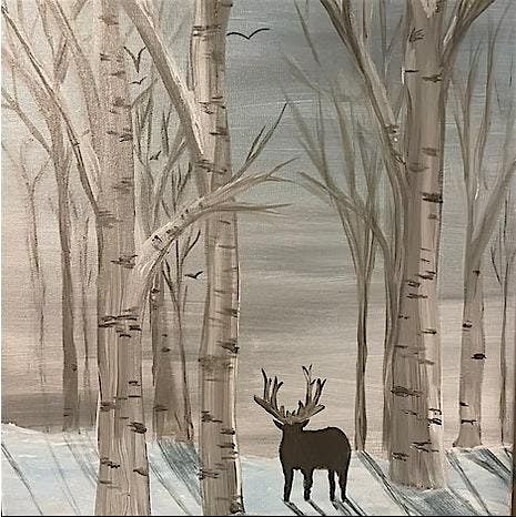 Winter Stag