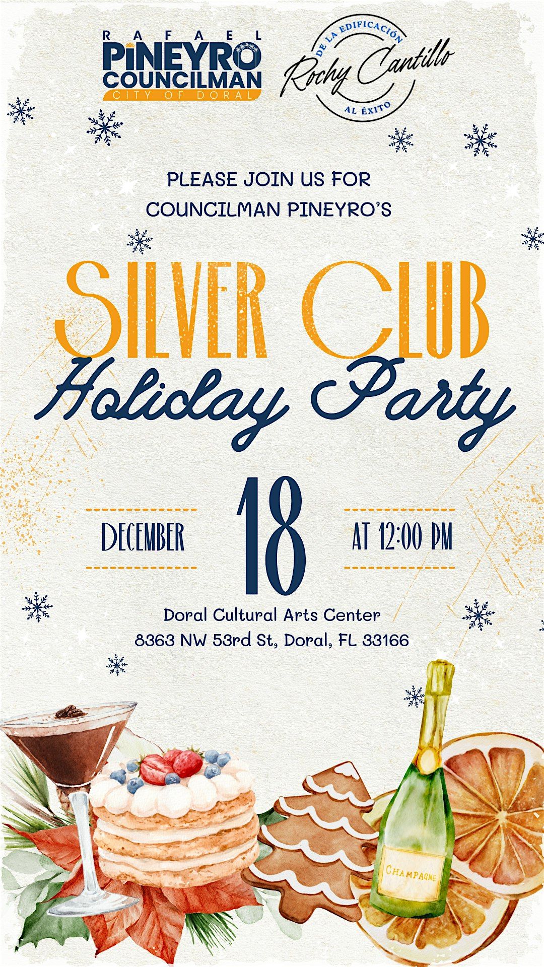 Councilman Pineyro's Silver Club Holiday Party