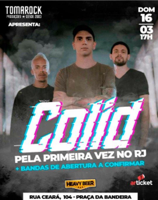 COLID - PELA PRIMEIRA VEZ NO RIO DE JANEIRO