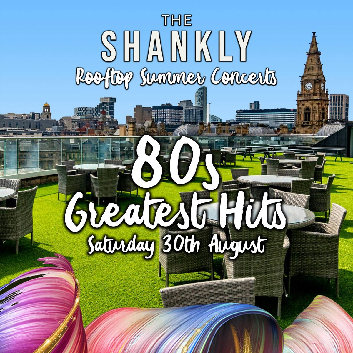 80s Greatest Hits - The Shankly Rooftop Summer Party