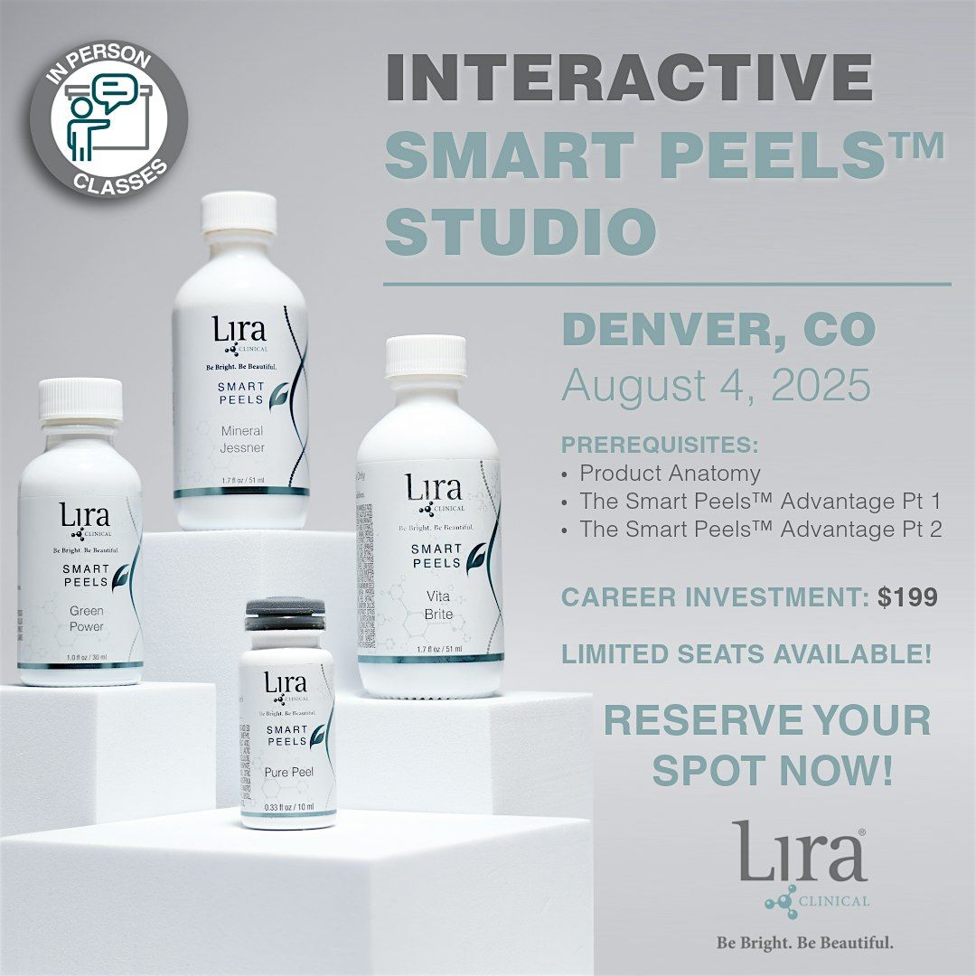 DENVER, CO: Interactive Smart Peels\u2122 Studio