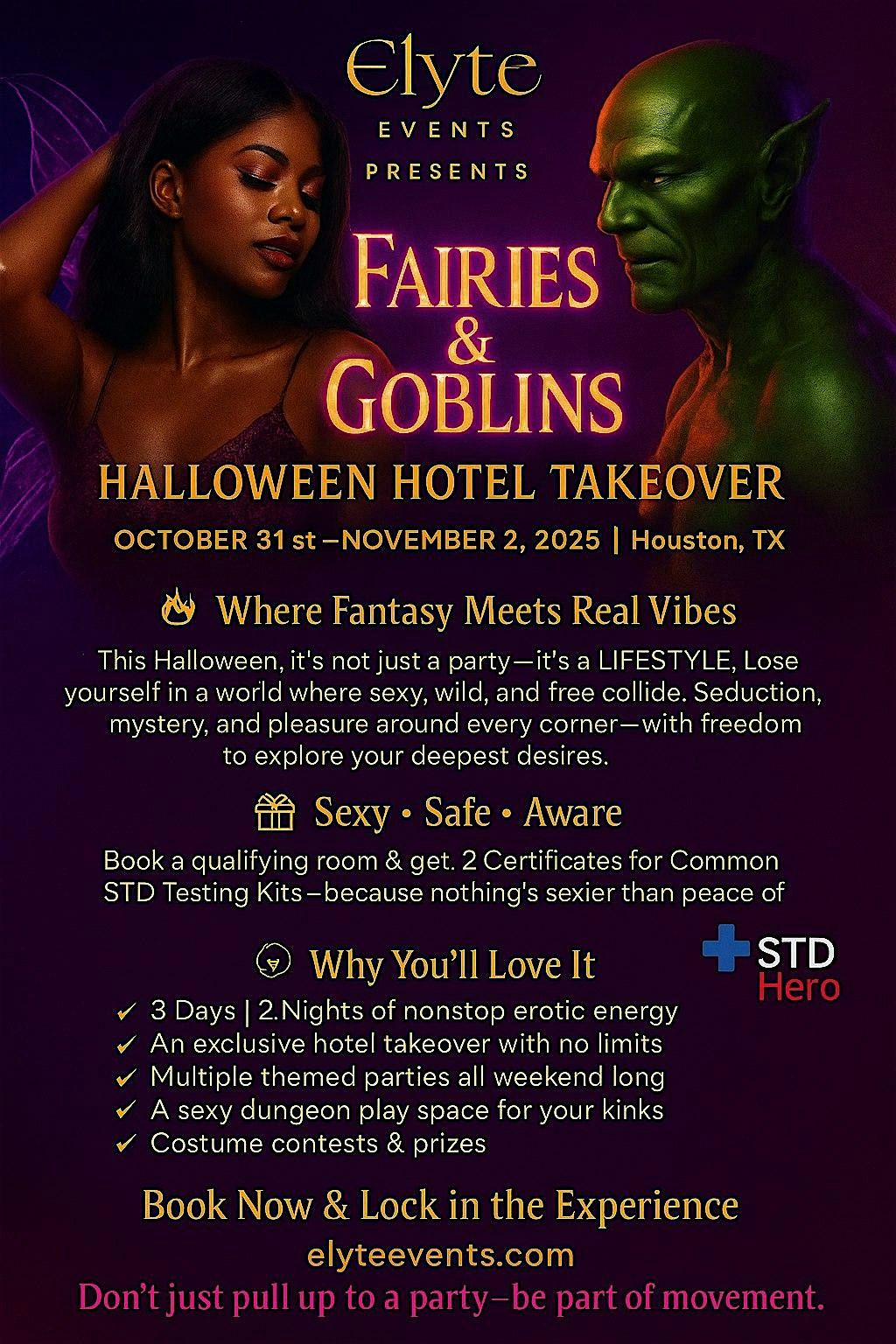 Fairies & Goblins Halloween Hotel Takeover