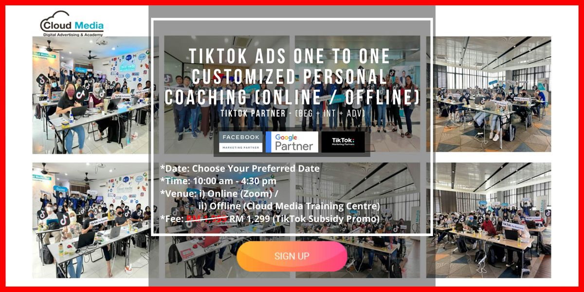 TikTok Partner - TikTok (One to One Coaching)