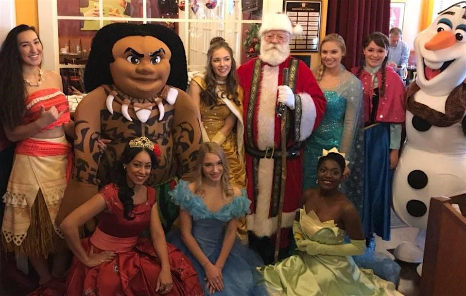 Meet Santa and Princesses with breakfast Hosted by My Princess Dream Party