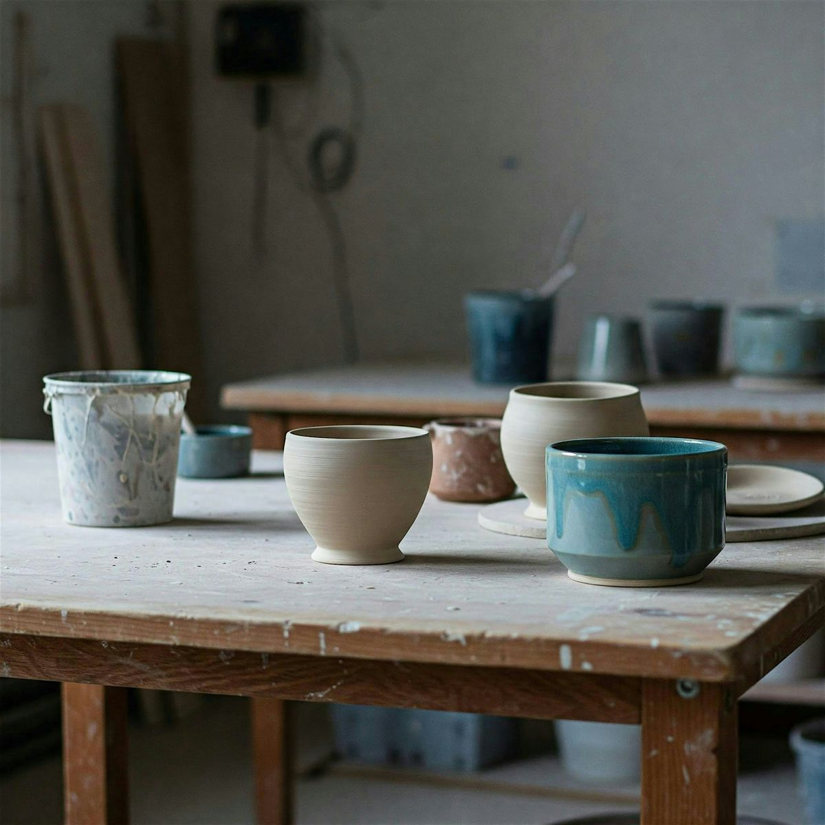 Pottery Colouring Workshop