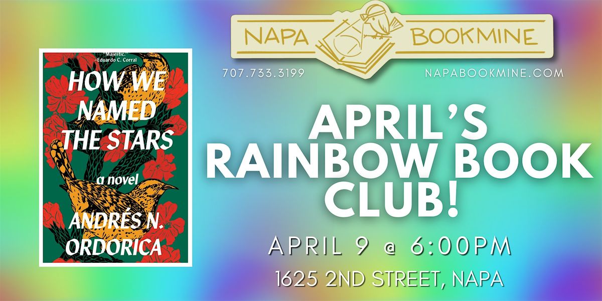 Rainbow Book Club:  How We Named the Stars by Andr\u00e9s N. Ordorica