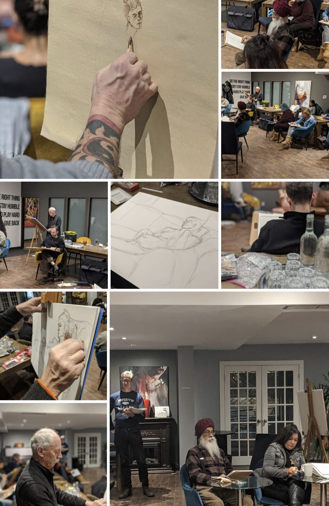 Figure drawing - art social 