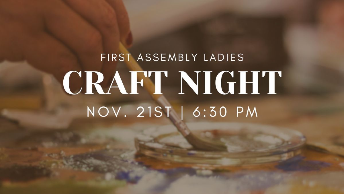 Ladies Craft Night