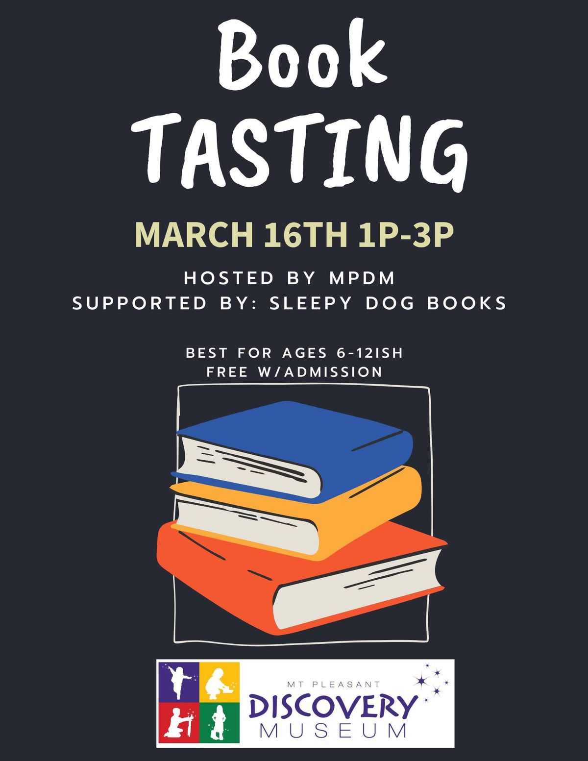 March is Reading Month: Book Tasting