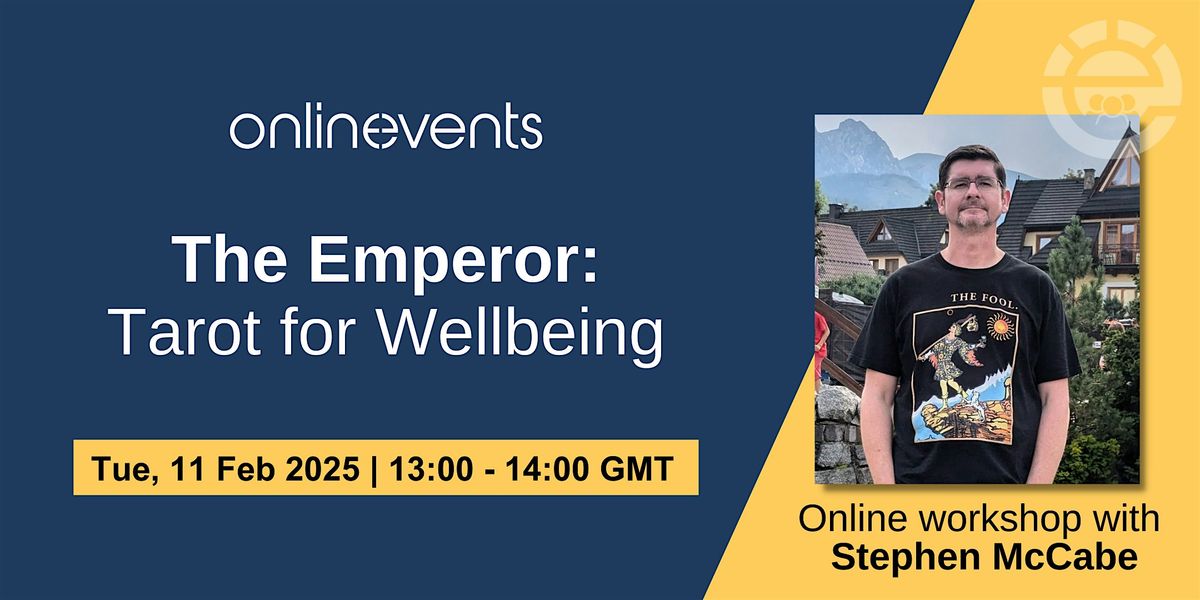 The Emperor: Tarot for Wellbeing - Stephen McCabe