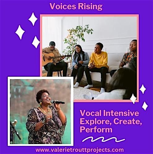 Voices Rising: Explore, Create, Perform with Valerie Troutt