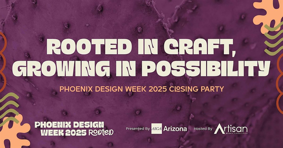 PHXDW 2025 Closing Party hosted by Artisan Colour