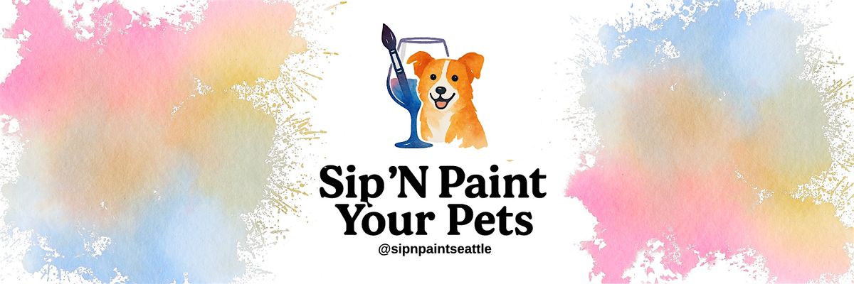 Sip n Paint your pets!