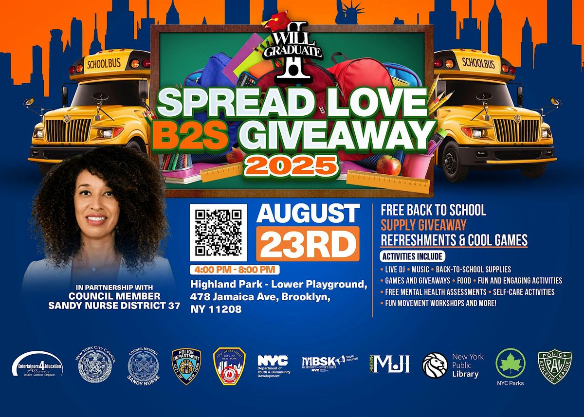I WILL GRADUATE x CM SANDY NURSE: SPREAD LOVE B2S GIVEAWAY