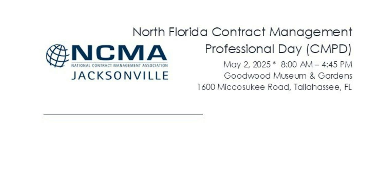 North Florida Contract Management Professional Day (CMPD)