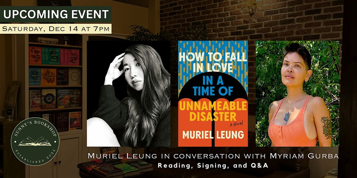 Author Event! Muriel Leung and Myriam Gurba