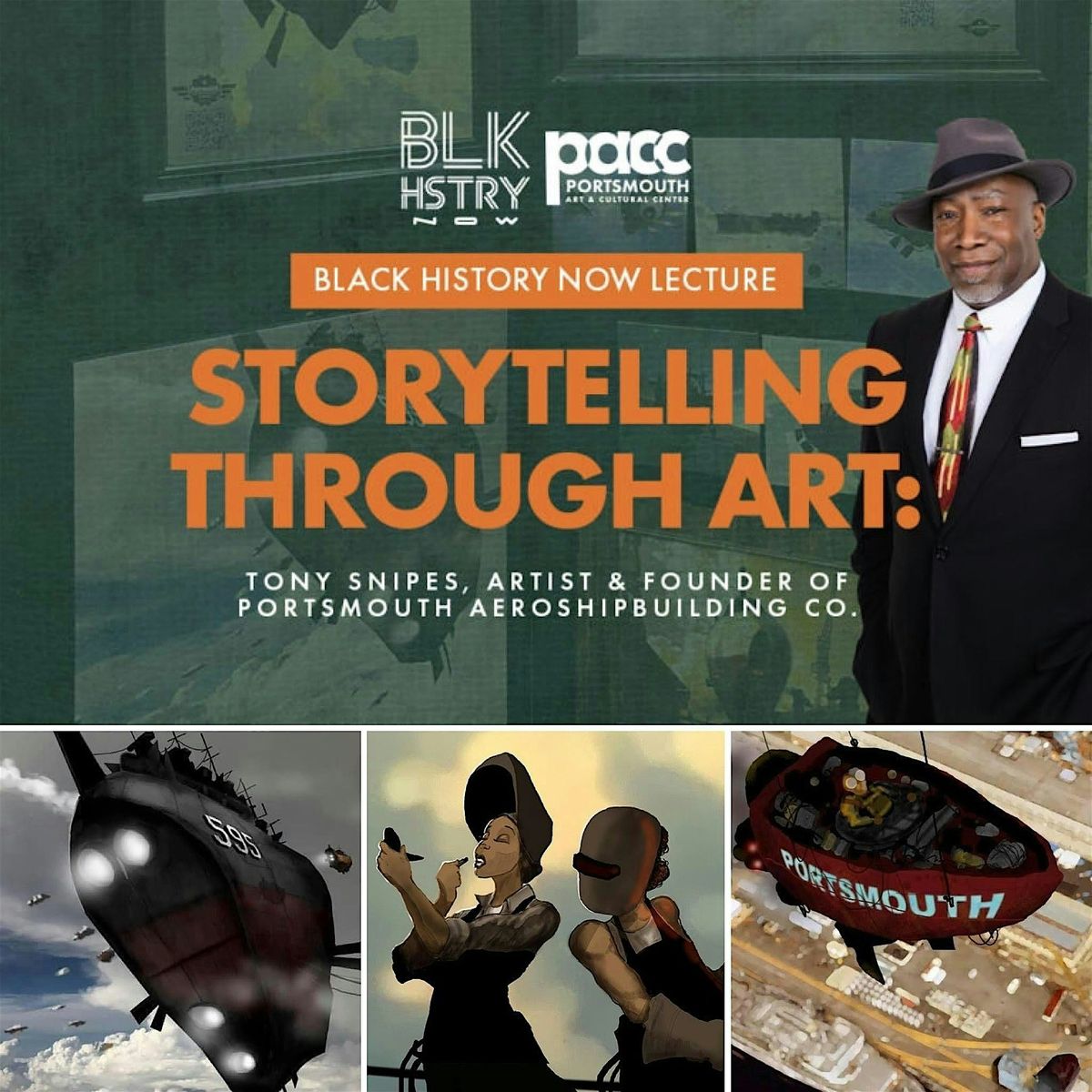 History Now Black History Now Artist Talk: Storytelling Through Art, Portsmouth Art ...