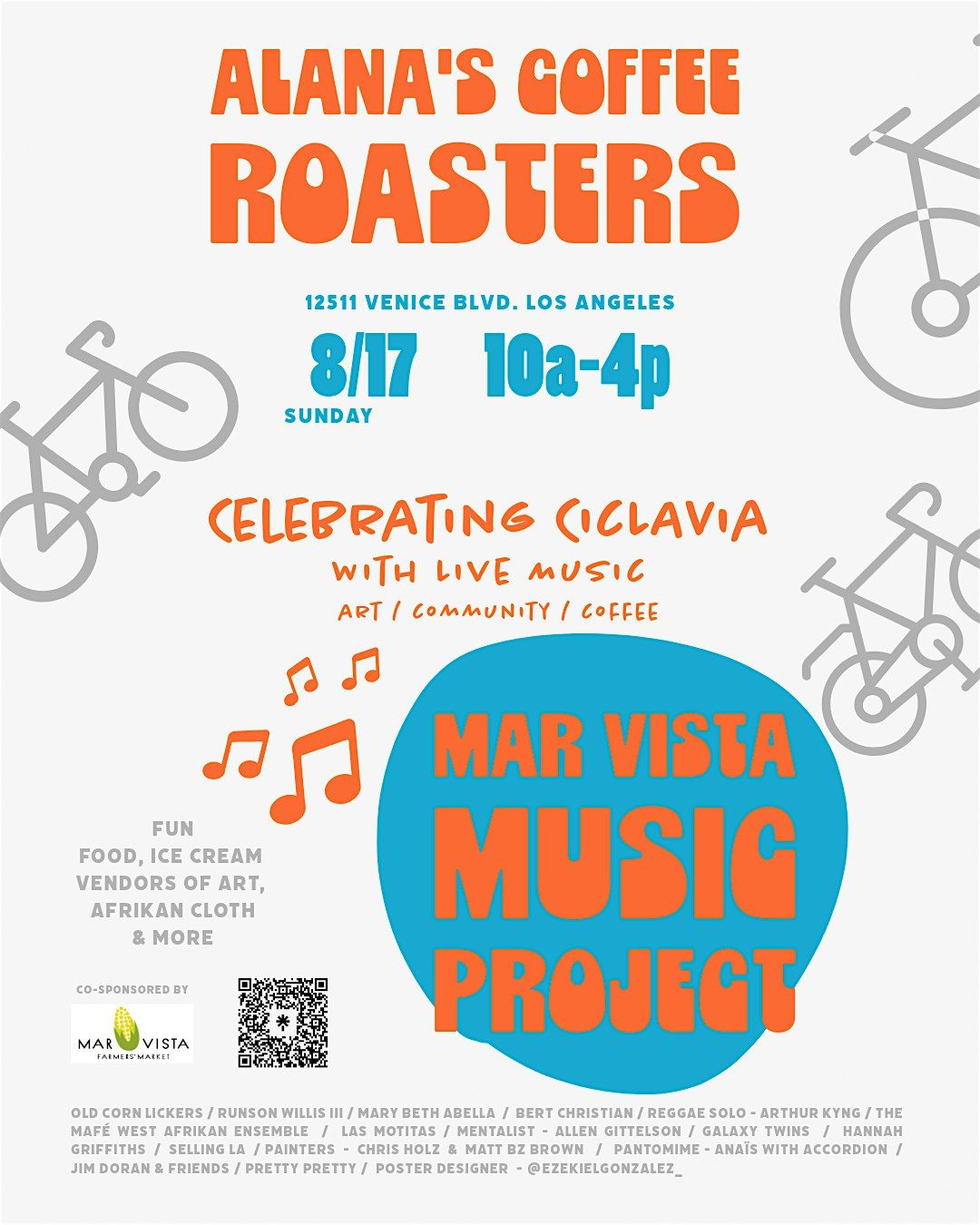 Live Music Ciclavia Celebration