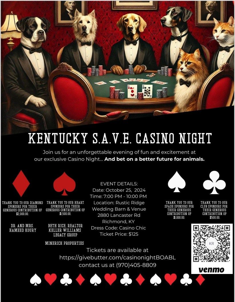 Casino Night Fundraiser