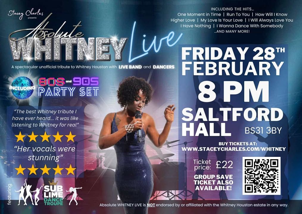 Absolute Whitney Live at Saltford Hall