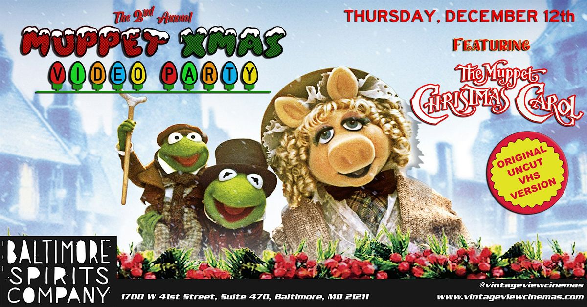 The 2nd Annual Muppet Xmas Video Party!