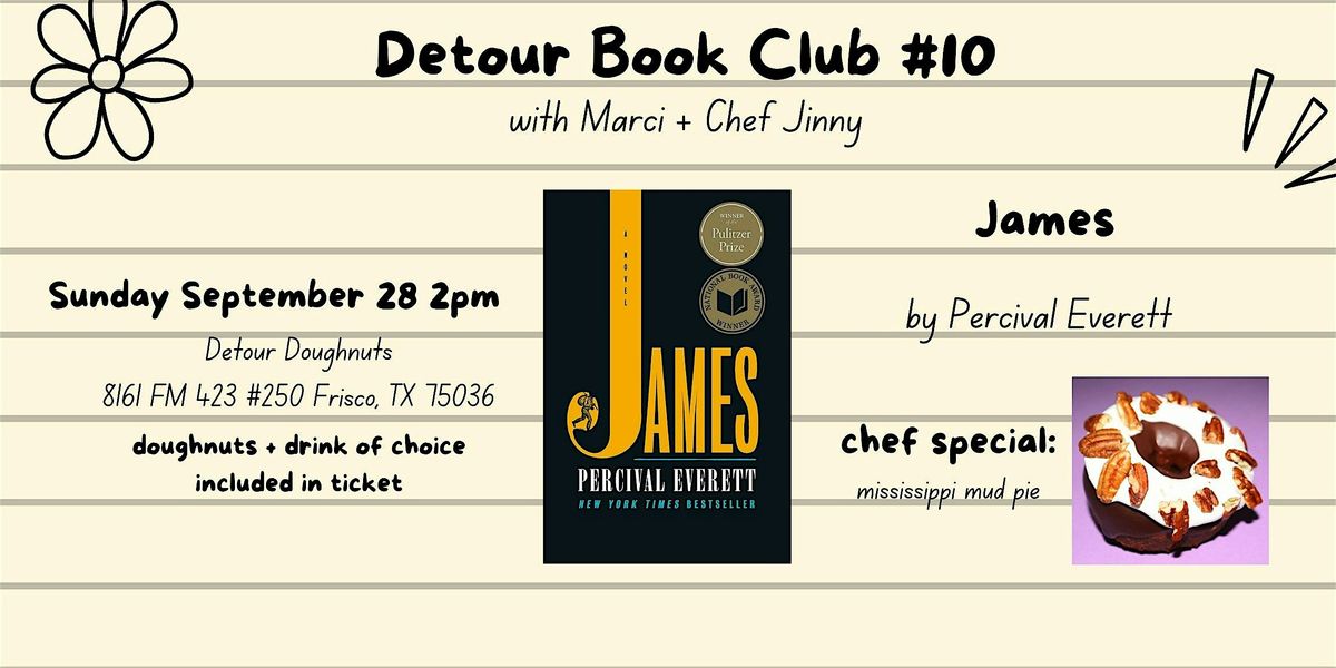 Detour Book Club- James by Percival Everett